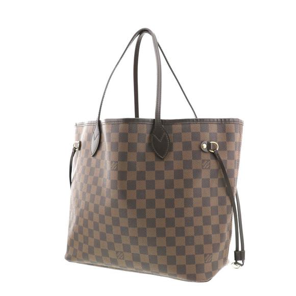 Louis Vuitton Tote Ebene Neverfur Damier Bag MM - Picture 1 of 6